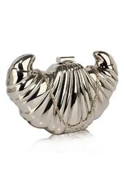  Metal Silver Clutch