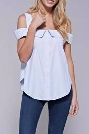  Strappy Stripe Blouse
