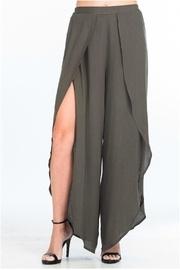  Tulip Slit Pants