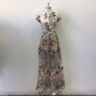  Maxi Floral Printed Dress