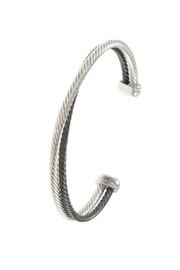  Silver Twist Bracelet