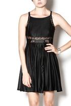  Leather & Lace Dress