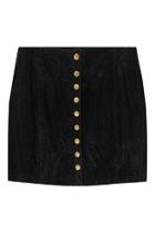  Button Up Mini Skirt