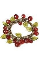  Cherries Charm Bracelet