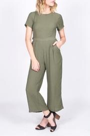  Olive Cutout Jumpsuit