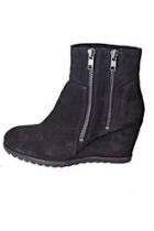  Suede Wedge Boot