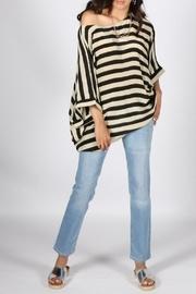  Black-stripe Prisha Top