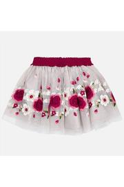  Rojo Embroidered Skirt