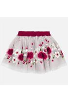  Rojo Embroidered Skirt