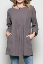  Pocketed Peasant Tunic