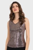  Rosegold Sequin Tank