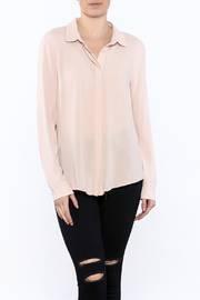  Blush Button-down Blouse