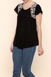  Ebony Tribal Top