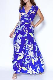  Floral Silk Maxi Dress