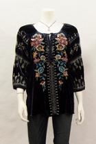  Eleni Velvet Blouse