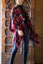  Plaid Ruana