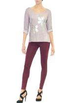  Mauve Flower Tee