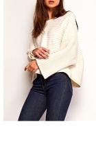  Claudel Wide-sleeve Sweater
