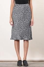  Animal Satin Skirt