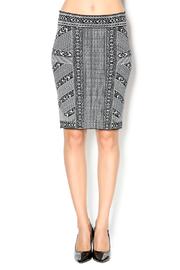  Printed Knit Skirt
