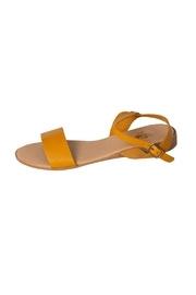  Mustard Leather Sandal