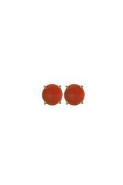  Carnelian Stud Earring