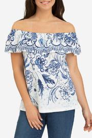  Off Shoulder Top W Frill