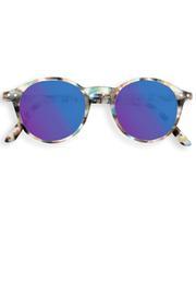  Blue Mirrored Sunglasses