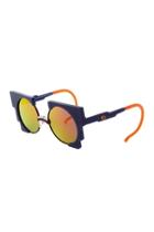  Unisex Navy-blue Sunglasses
