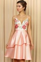  Floral Top Dress
