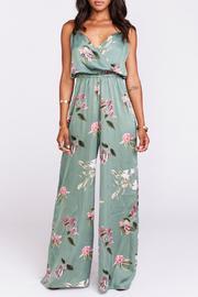  Satin Floral Jumpsuit
