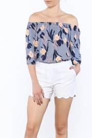  Periwinkle Floral Top