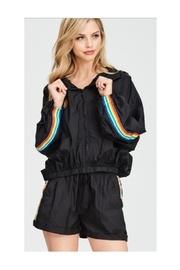  Black Windbreaker Jacket