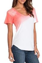  Pink Dipped Tee
