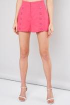  Front Button Shorts