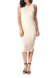  Side Button Dress