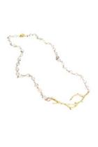  Clear-quartz Branch Necklace