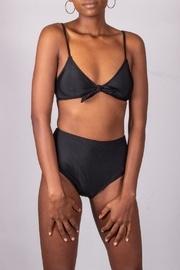  Black High-waisted Swimsuit