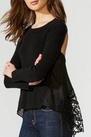  Open-back Lace Sweater