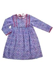  Kaleidoscopic Block-print Dress