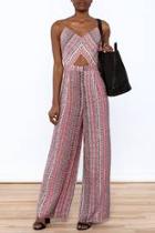  Keyhole Front Jumpsuit