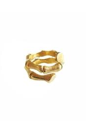 Gold Bamboo Ring