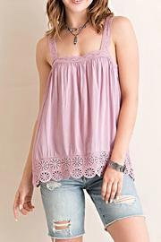  Medallion Lace Tank