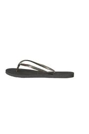  Slim Metallic Flip Flops