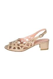  Peep-toe Beige Slingback
