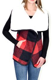  Red Black Vest