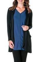  Simple Black Cardigan