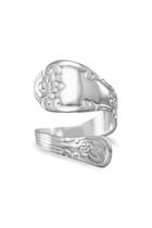  Sterling-silver Spoon Ring