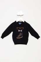  Navy Sunglasses Sweater