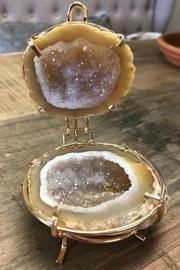  Agate-geode Ring Box